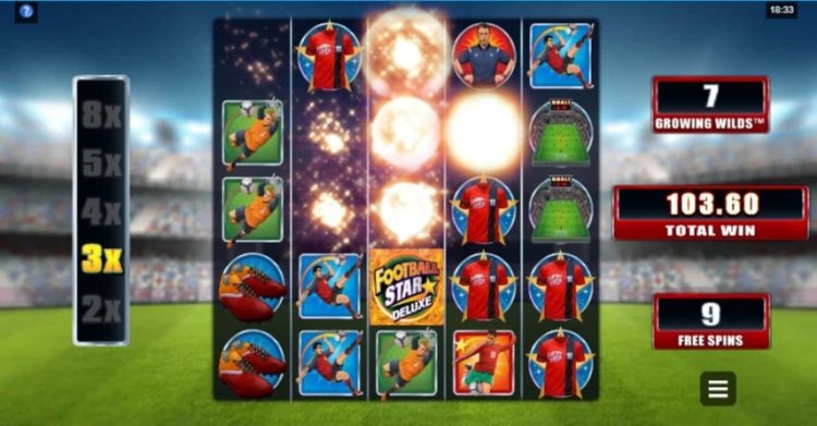 Football Star Deluxe slot Free Spins bonus