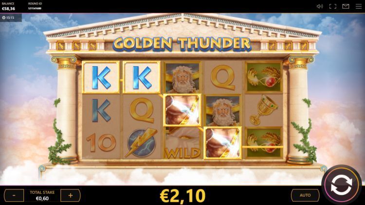 Golden Thunder gokkast Cayetano win