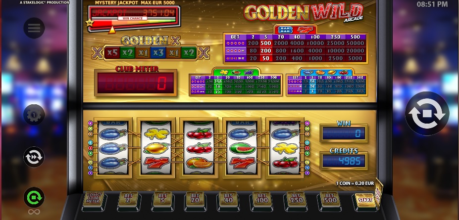 Golden Wild arcade gokkast
