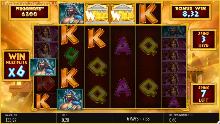 Legacy of the Gods Megaways gokkast review