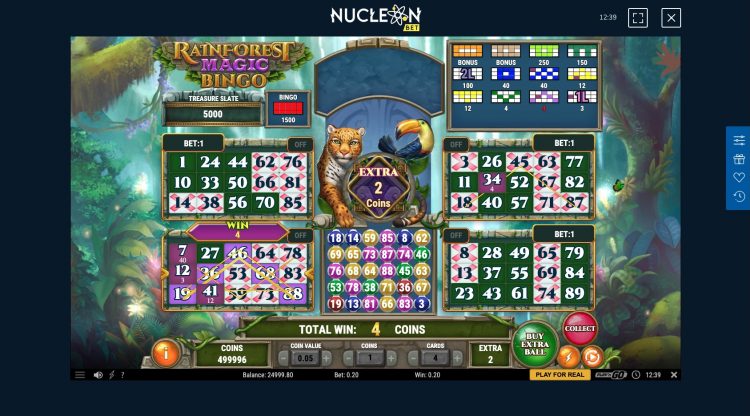 Rainforest Magic Bingo - Bingo Casino