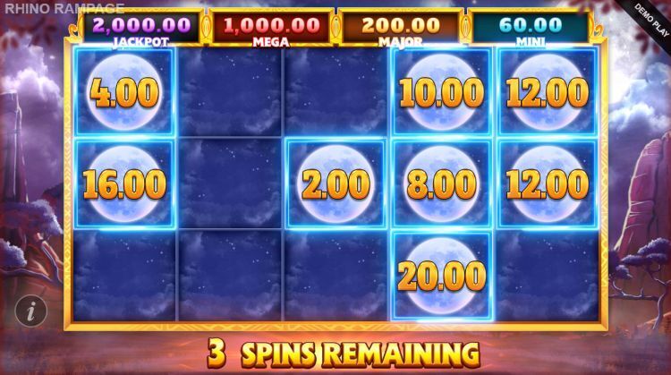 Rhino Rampage slot review bonus