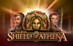 Slots - Rich Wilde shield of athena play n go logo