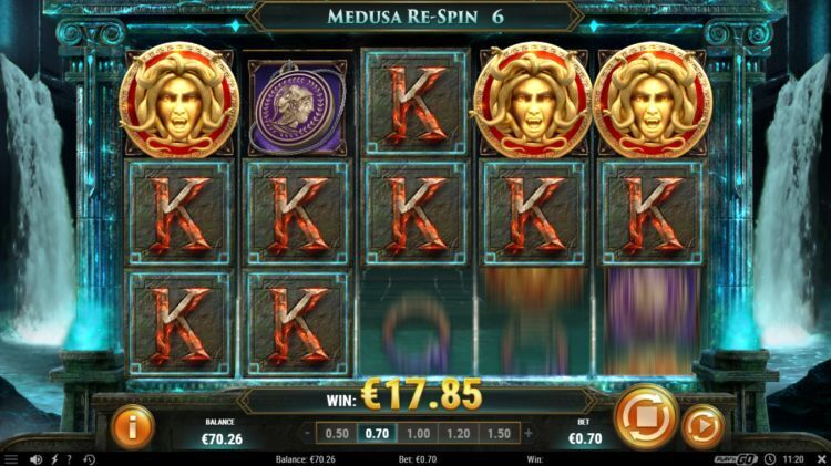 Rich Wilde and the Shield of Athena slot bonus