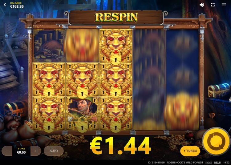Robin Hood's Wild Forest slot review respin