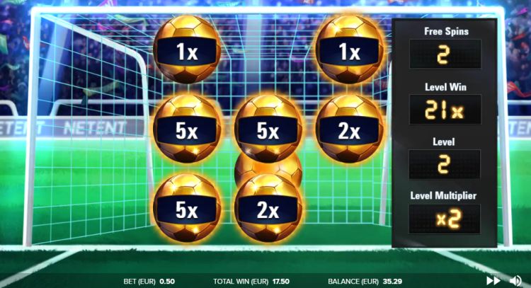 Super Striker Netent bonus win