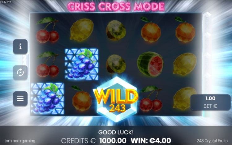 Tom Horn Gaming Casino - 243 Crystal Fruits