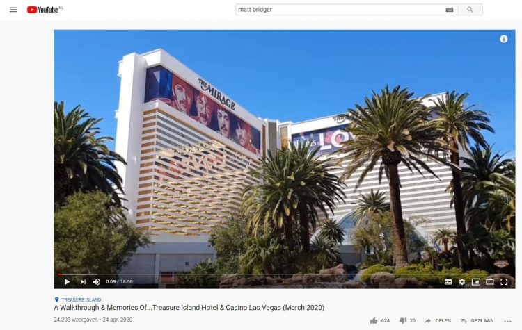 You tube kanalen over las vegas