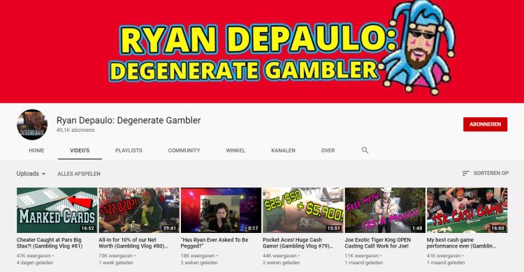 Youtube degenerate gambler las vegas