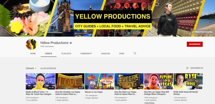 Youtube yellow productions las vegas