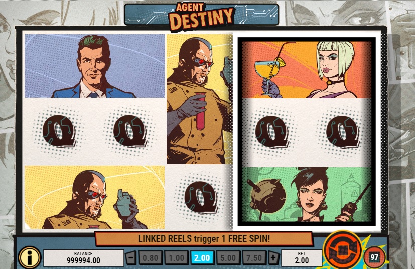 agent destiny online slot