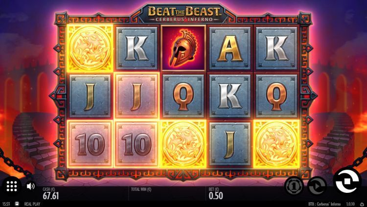 Beat the Beast: Cerberus Inferno slot bonus trigger