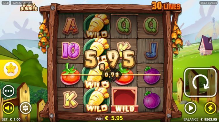 Bonus Bunnies slot nolimit city win