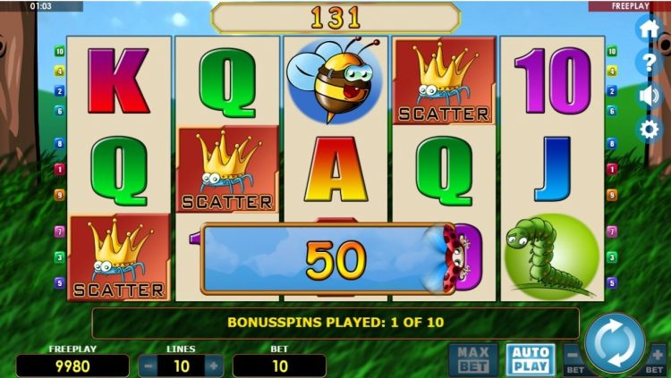 Crazy Bee online gokkast gameplay