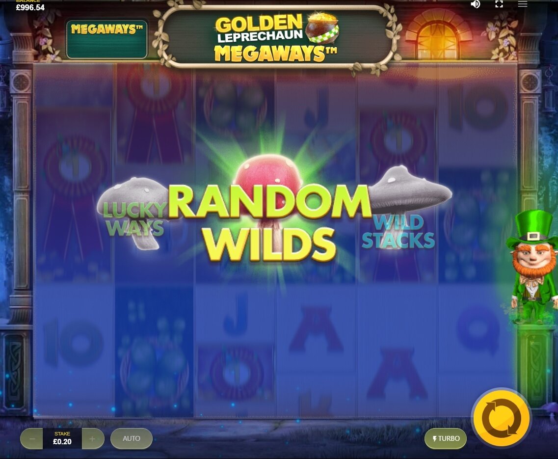 Golden Leprechaun Megaways gokkast