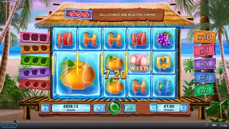 Hainan Ice slot review playtech win