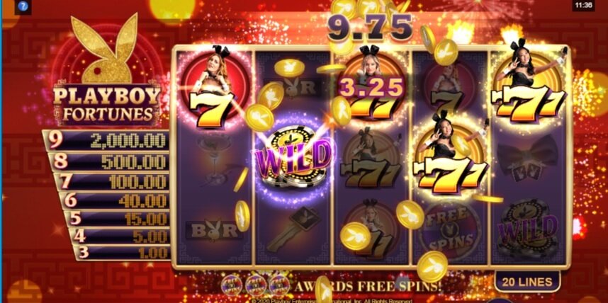 Playboy Fortunes online slot