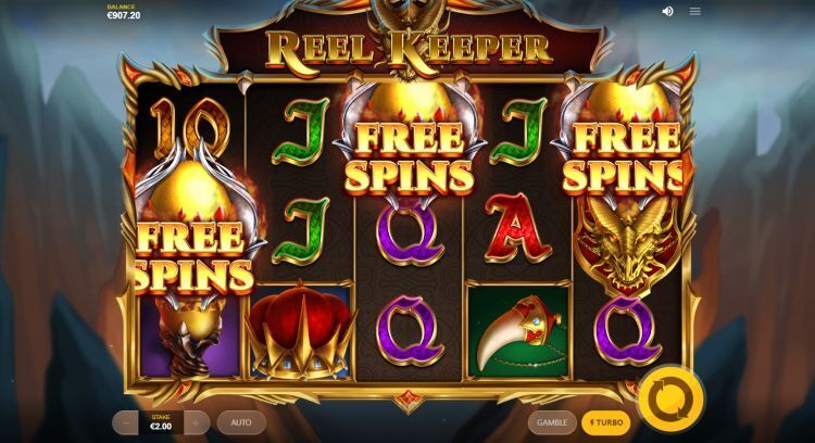 Reel Keeper slot red tiger gaming free spins
