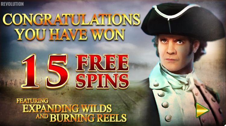 Revolution Patriot's Fortune slot blueprint free spins