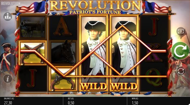 Revolution Patriot's Fortune slot review