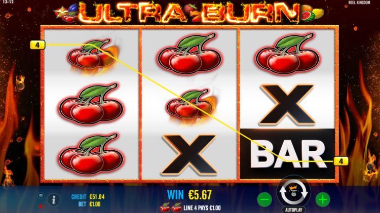 Ultra Burn slot review win