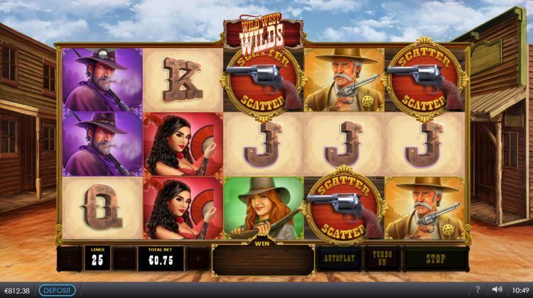 Wild-West-Wilds-Slot free spins trigger