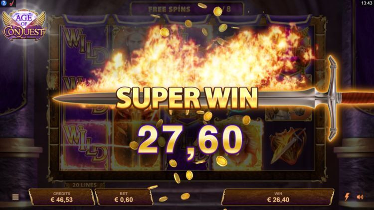 Age of Conquest gokkast super win