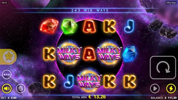 Milky Ways slot bonus trigger