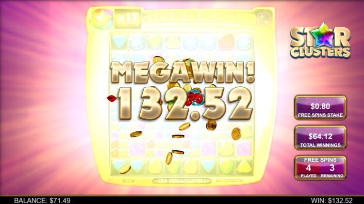 Star Clusters Megaclusters slot mega win