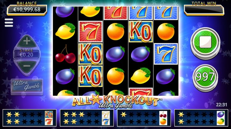 All Star Knockout Ultra Gamble slot review