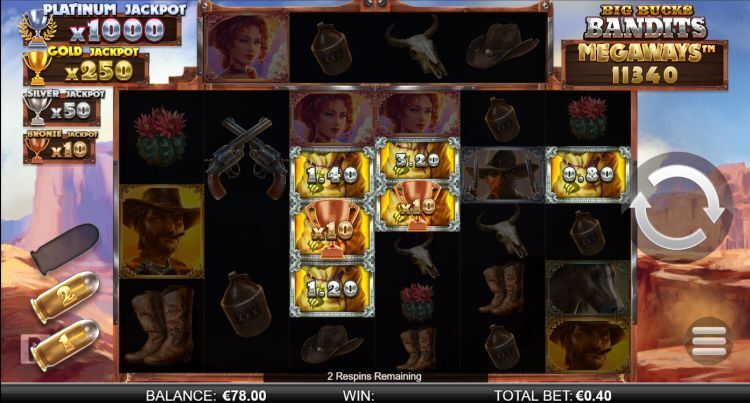 Big Bucks Megaways slot bonus feature