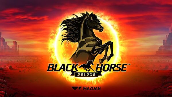 Black-Horse-Deluxe-Wazdan logo