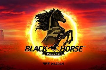 Black-Horse-Deluxe-Wazdan logo