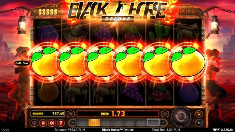 Black Horse Deluxe Wazdan slot review