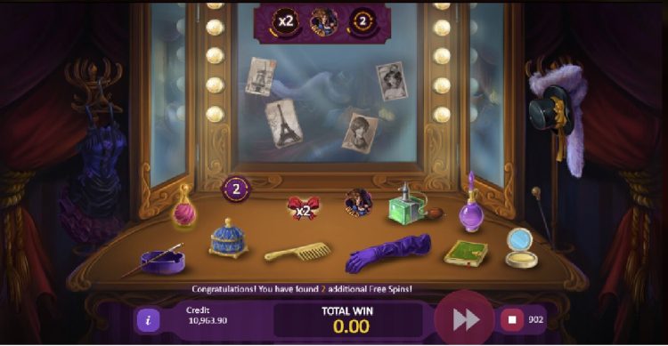 Burlesque Queen online slot bonus