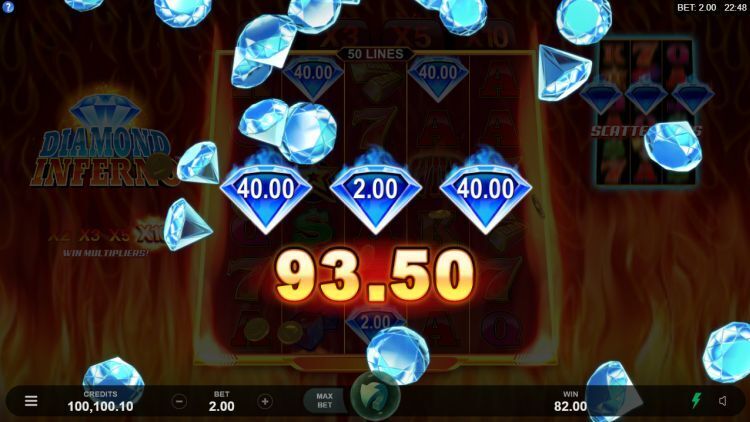 Diamond inferno slot review big win