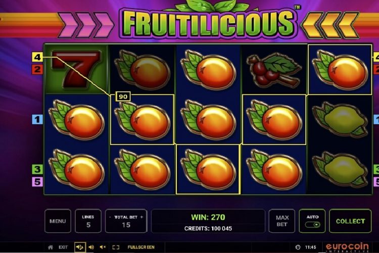 Fruitilicious online gokkast review