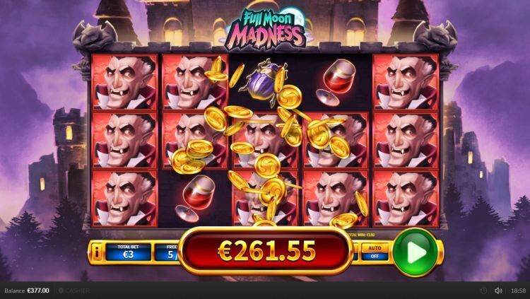 Full Moon Madness slot big win