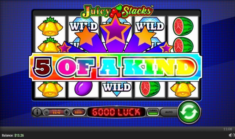 Juicy Stacks gokkast mega win