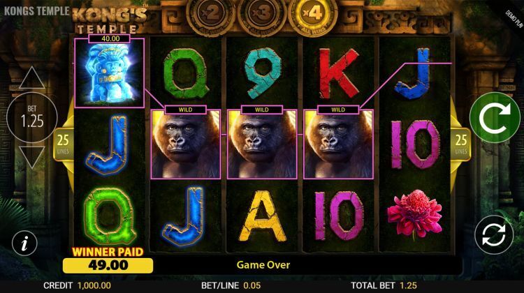 Kong's Temple slot Blueprint Gaming