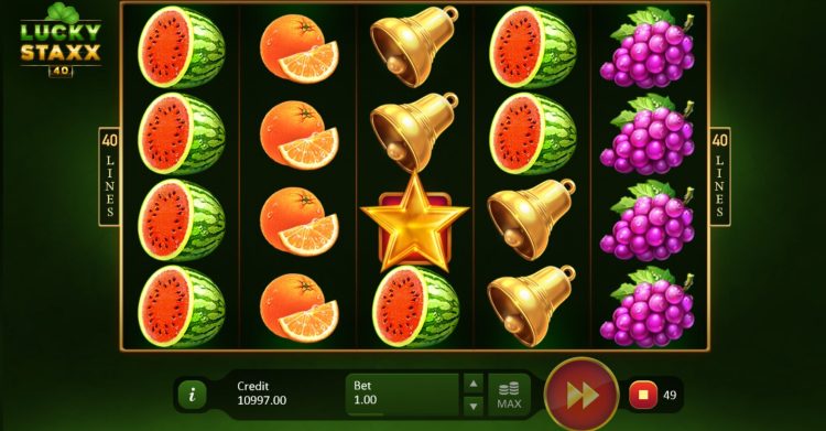 Lucky Staxx: 40 Lines slot review