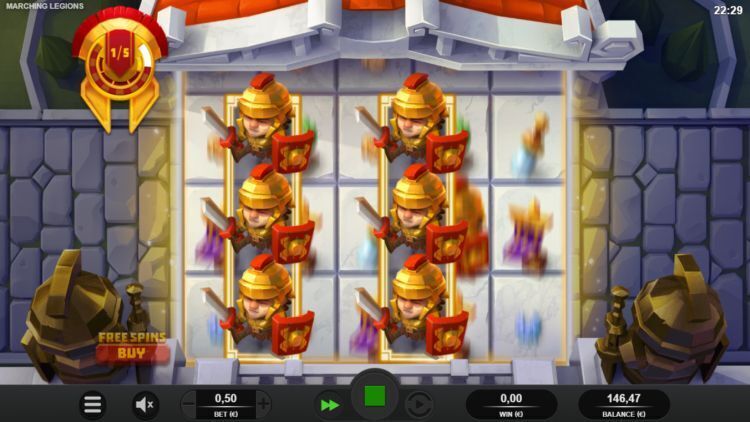 Marching Legions slot review Relax Gaming