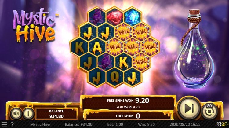 Mystic Hive slot bonus Free Spins
