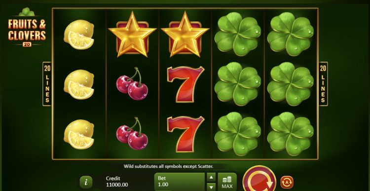Playson Fruits & Clovers slot