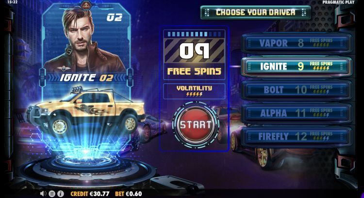 Street Racer slot Free Spins bonus