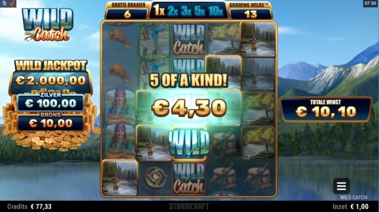 Wild Catch online gokkast Microgaming