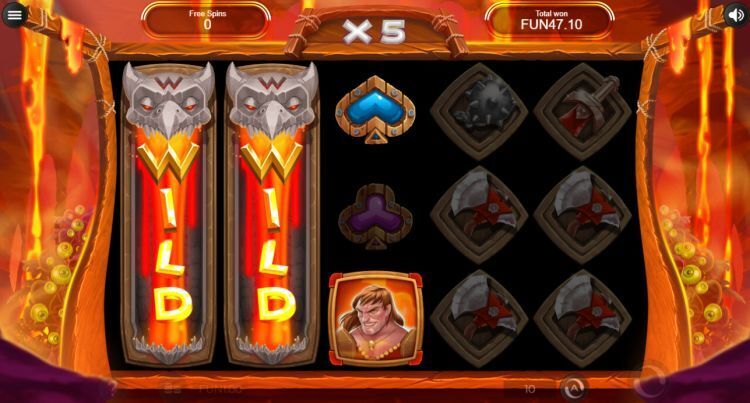 Barbarian Gold slot bonus win