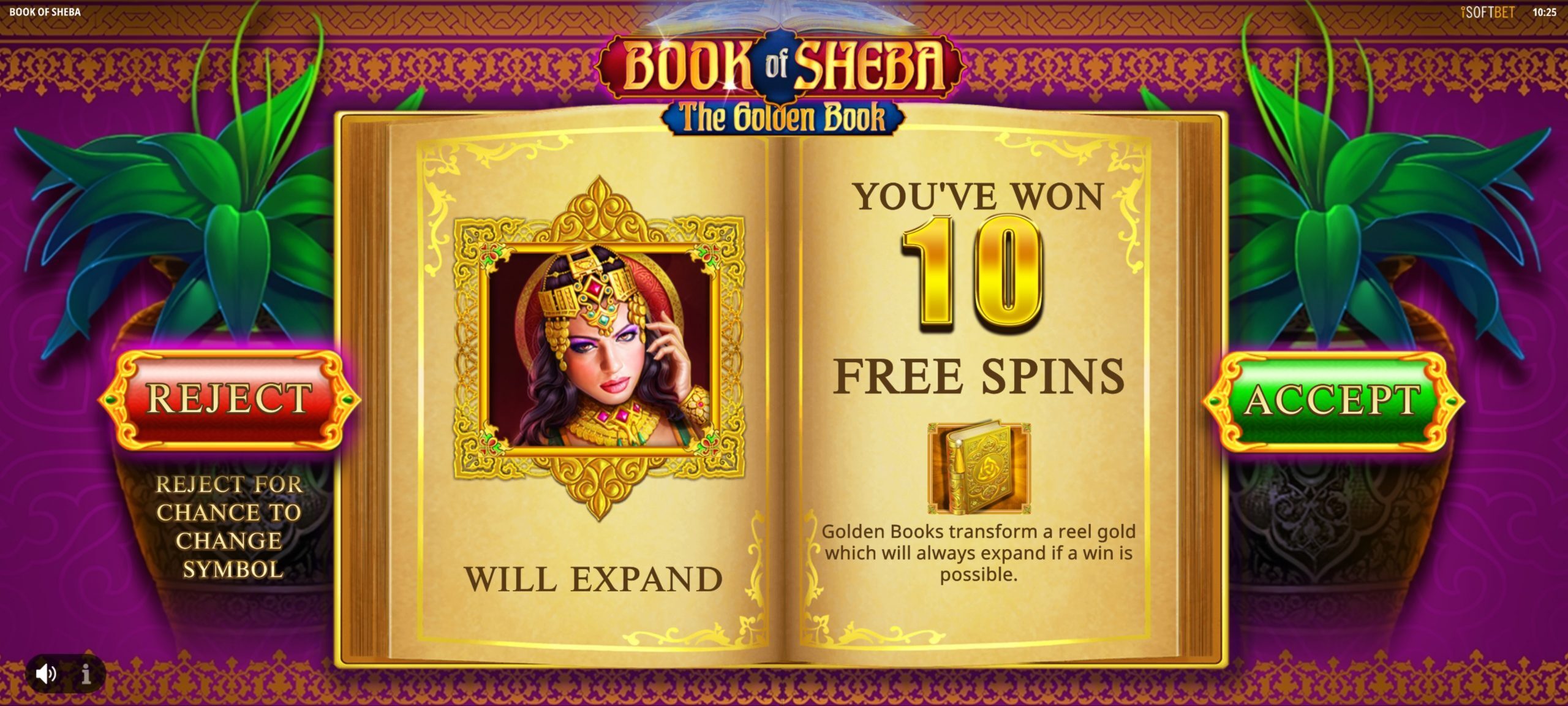 book of sheba slot