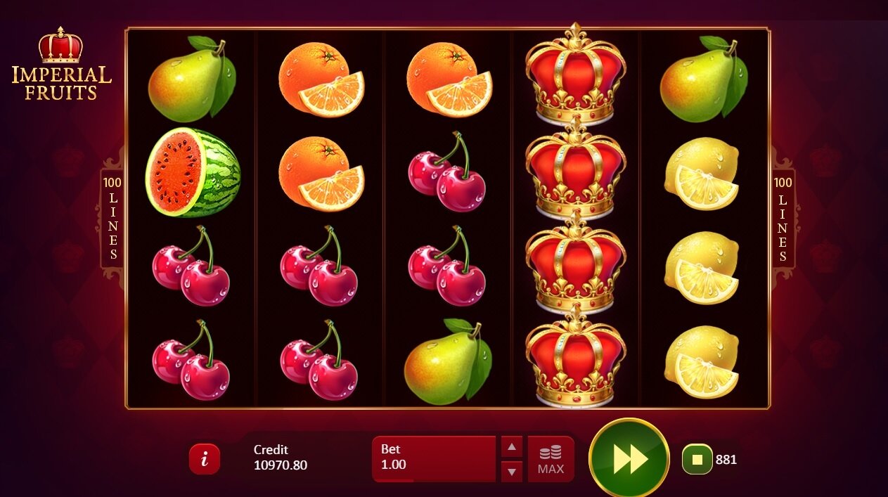 imperial fruits 100 lines slot