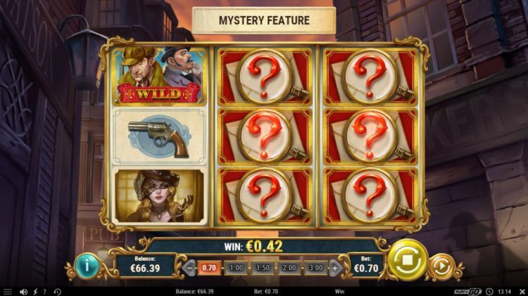 Riddle Reels: a Case Of Riches gokkast feature gameplay